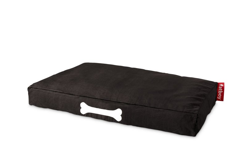 Fatboy Doggielounge Canvas Dog Bed (Large) | Sturdy & durable | Tear- and wear-resistant | Designed for indoor use | Easy to clean | Soft Canvas with Expanded Polystyrene | 80x120x15 cm - Black Licorice - Image 1